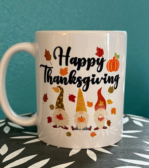 Mug - 11 oz - Happy Thanksgiving