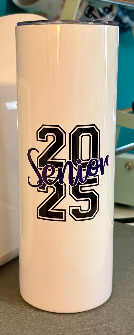2025 Senior (blue and black) - 20 oz