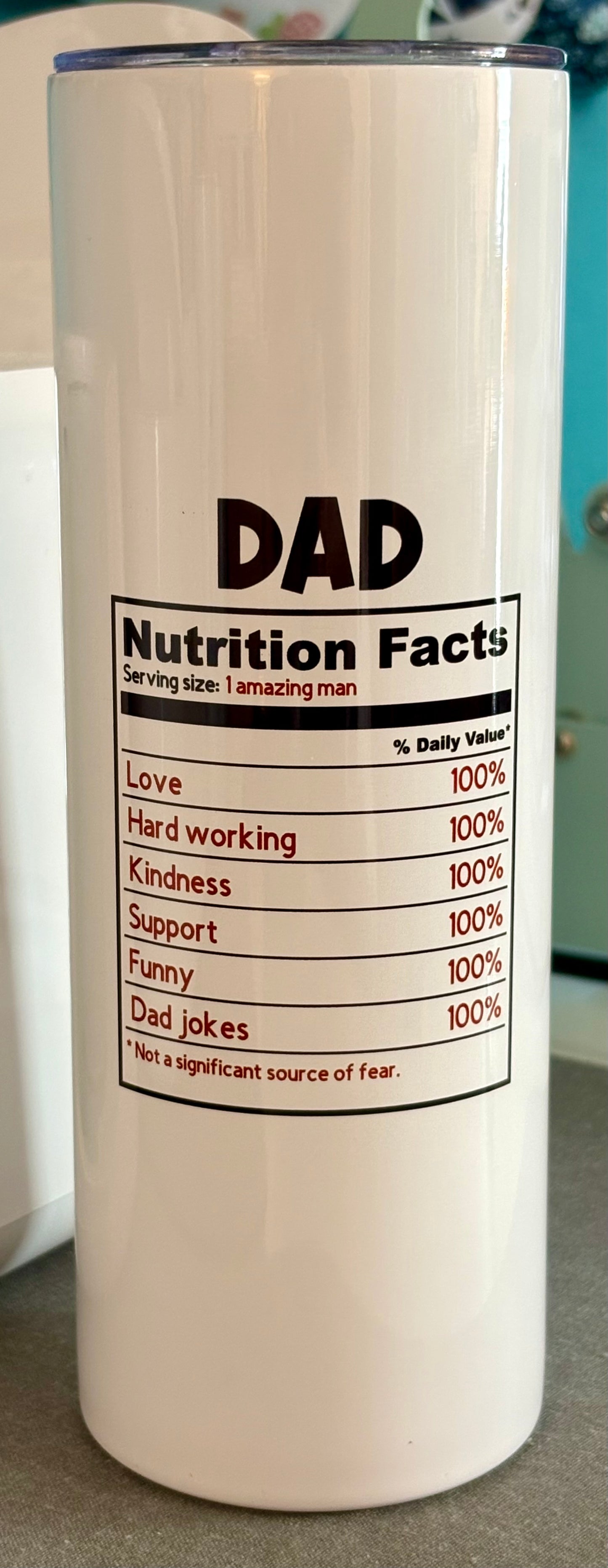 Dad - Nutritional Facts - 20 oz