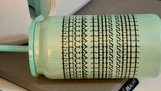 F*ck This Sh*t - Glitter Tumbler - 16 oz