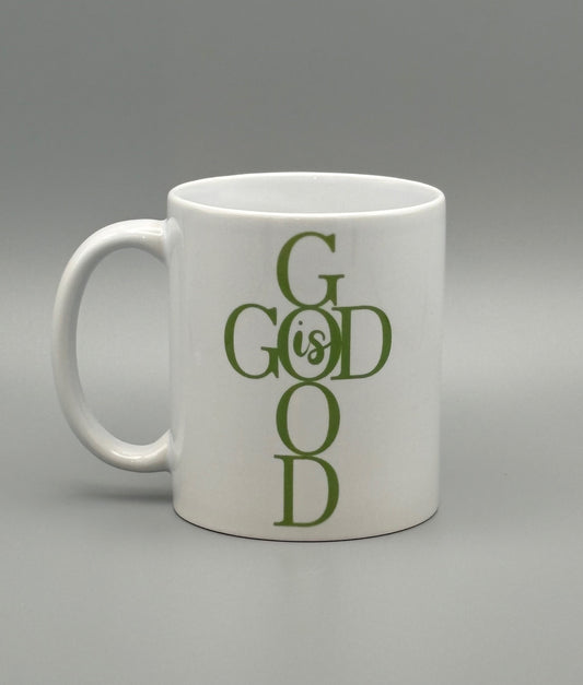 God is Good - sage green - 11 oz
