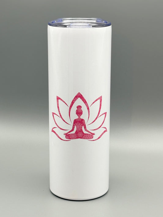 Namaste (pink) - 20 oz