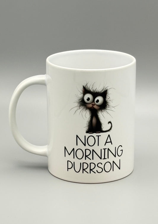 Not a morning purrson - 15 oz