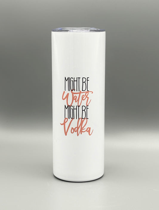 Might be water might be vodka (pink) - 20 oz