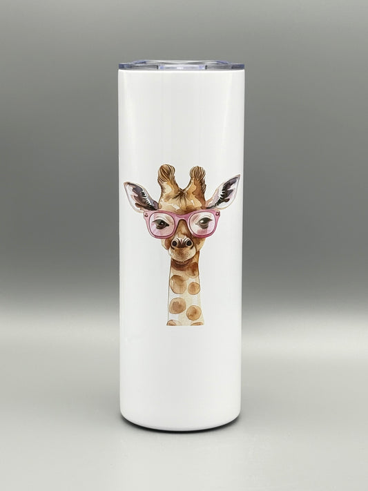 Giraffe with Glasses - 20 oz