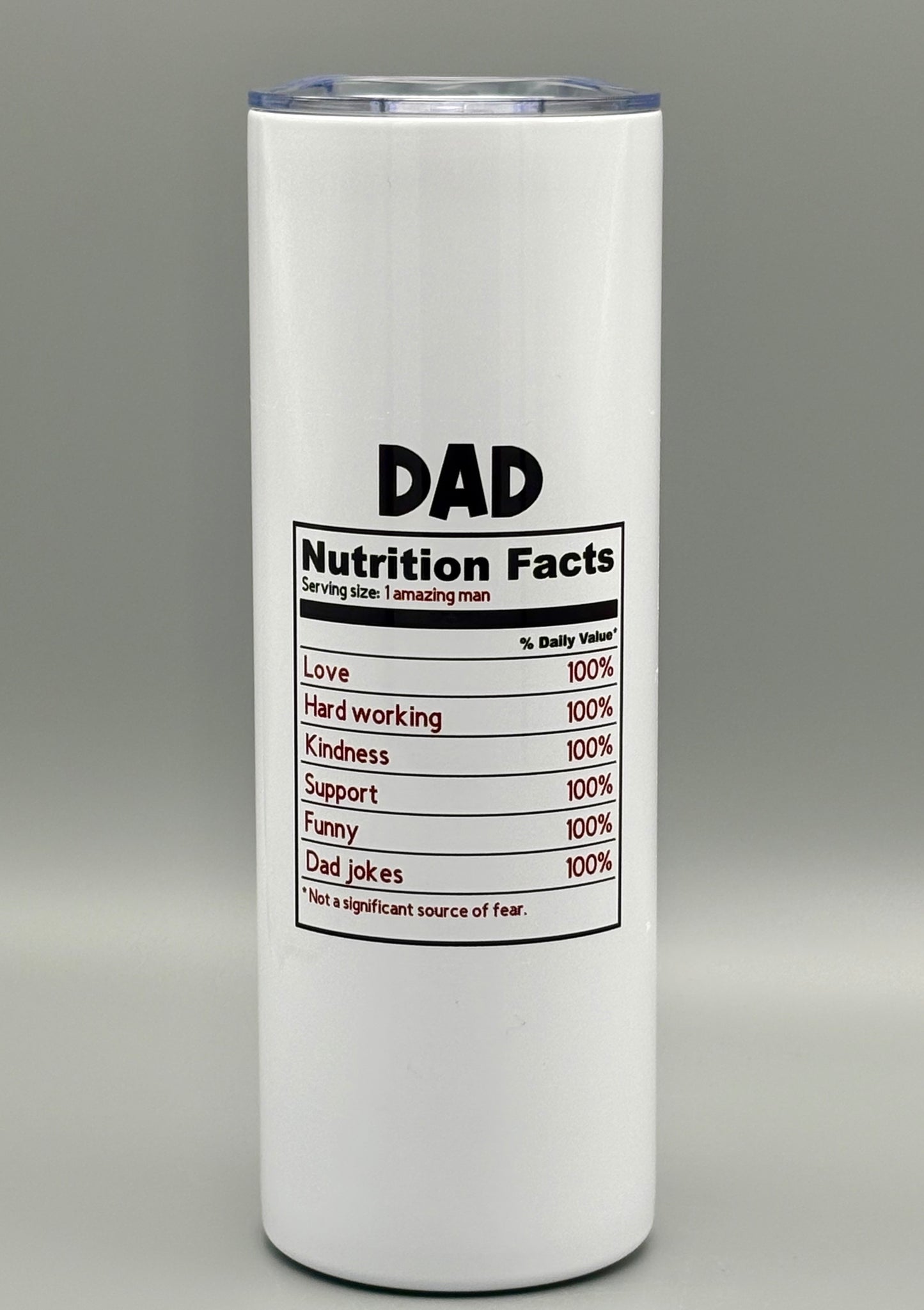 Dad - Nutritional Facts - 20 oz