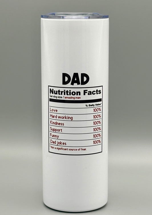 Dad - Nutritional Facts - 20 oz