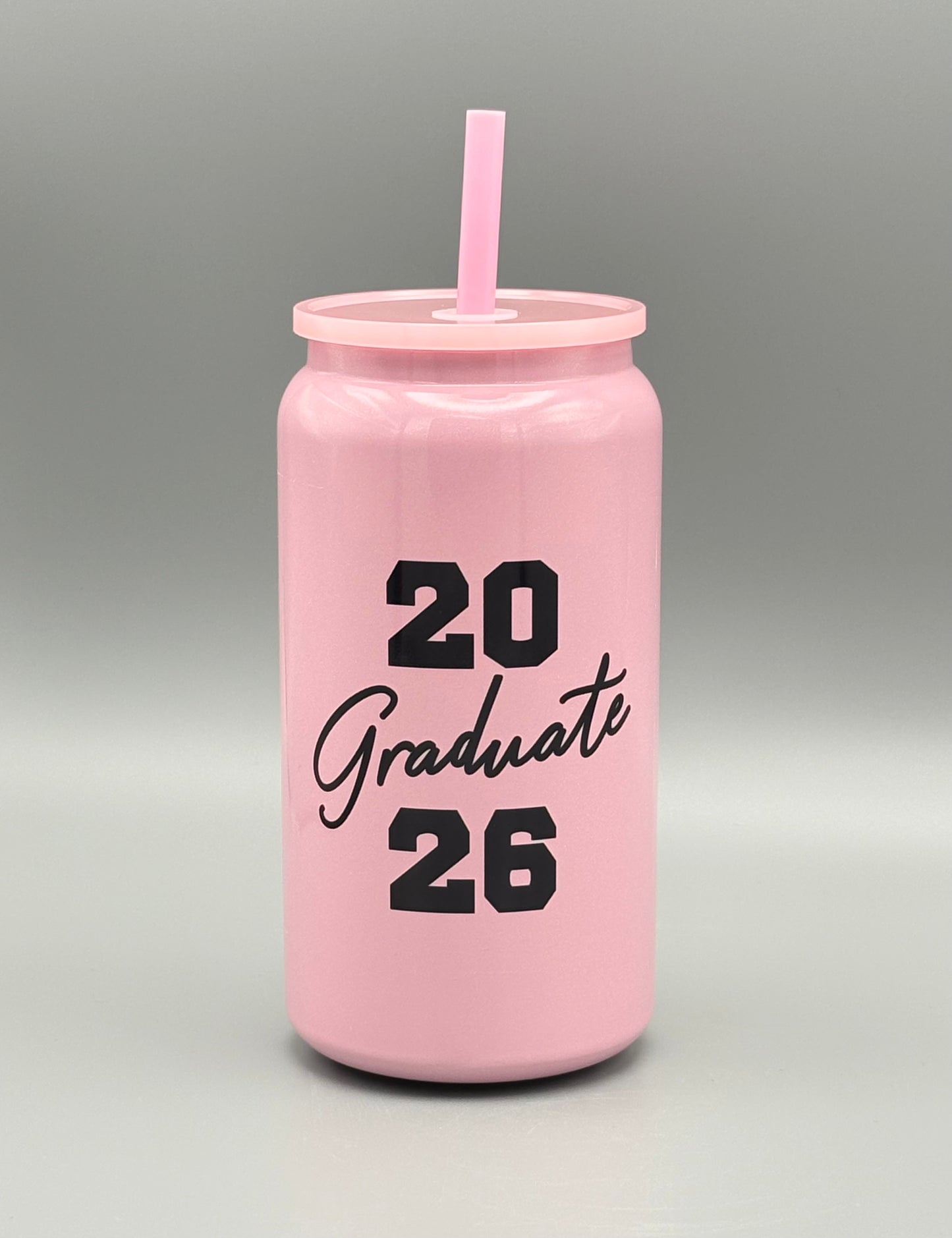 2026 Graduate - Glitter Tumbler - 16 oz