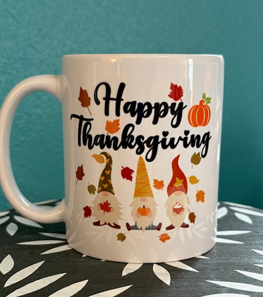 Mug - 11 oz - Happy Thanksgiving