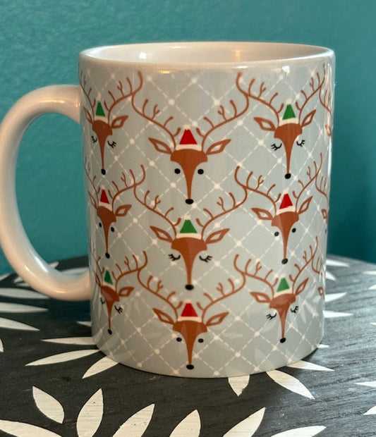 Mug - 11 oz - Reindeer