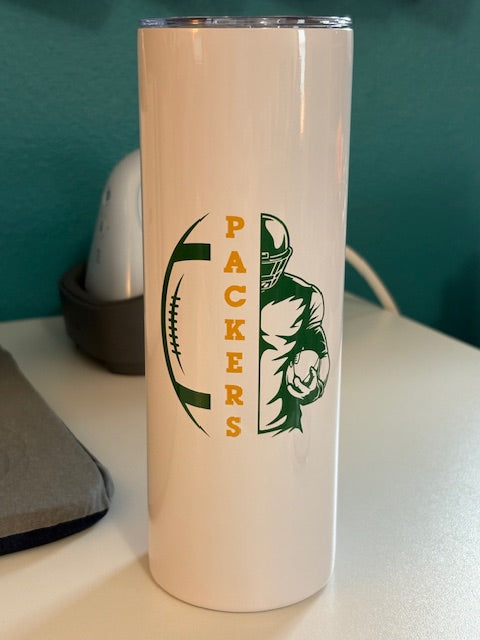 Skinny Tumbler - 20 oz - Packers
